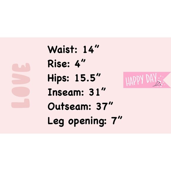 Victoria’s Secret PINK Black Flare Yoga Pants Colorful Waistband M - Picture 6 of 6